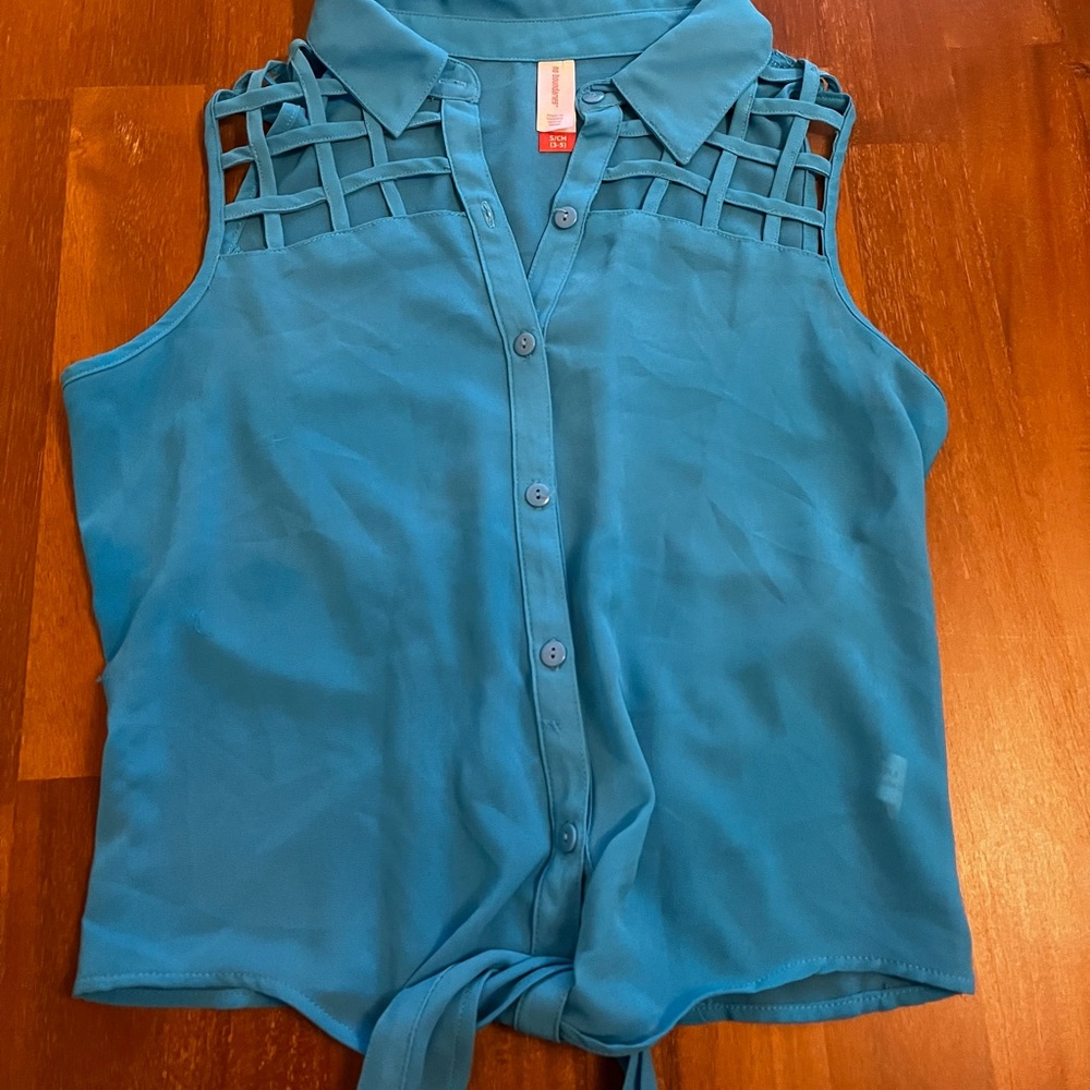 Blue top